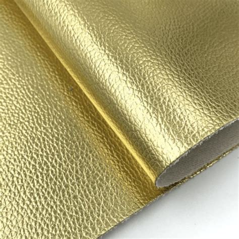 metallic gold leather fabric|gold leatherette.